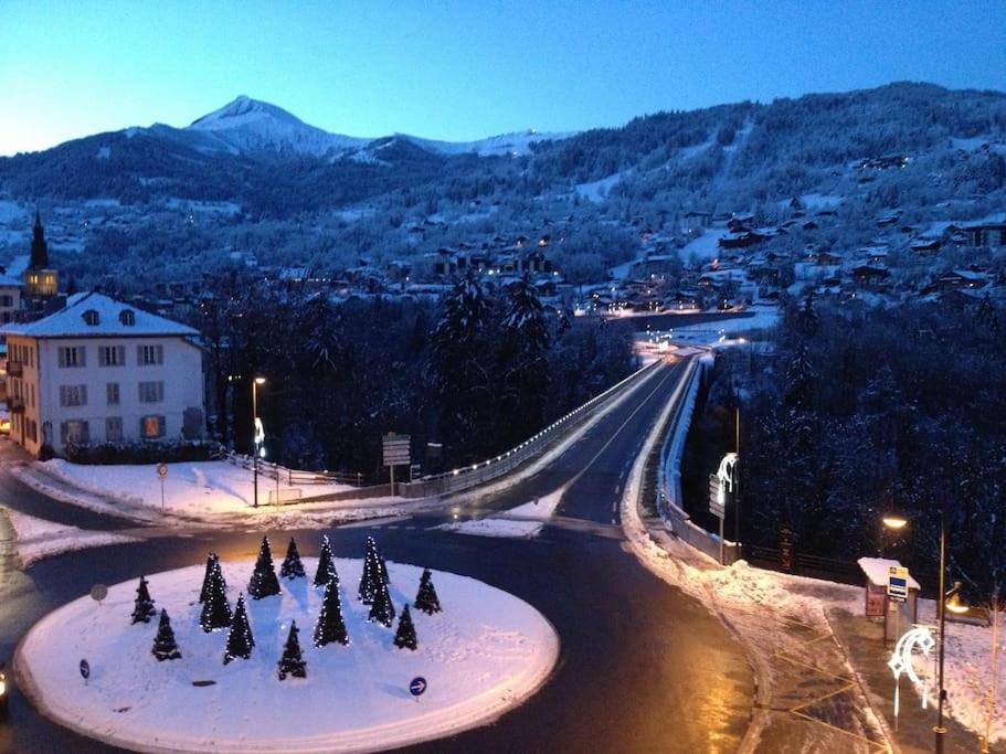 Appart Cosy Et Lumineux Au Coeur De Saint Gervais Eksteriør billede